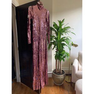 Juicy Couture Pink/Silver Sequin Bodysuit (as worn by Kacey Musgraves)